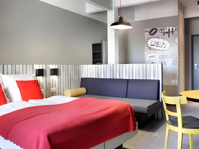 Bedroom 3, MEININGER Hotel Brussel City Center, Bruxelles
