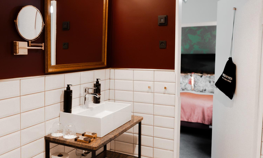Bathroom 4, ProfilHotels Copenhagen Plaza, Copenhagen