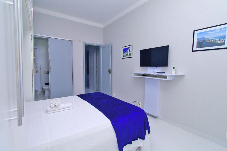 Bedroom 3, Apartamento de Luxo no Rio T004, Rio de Janeiro