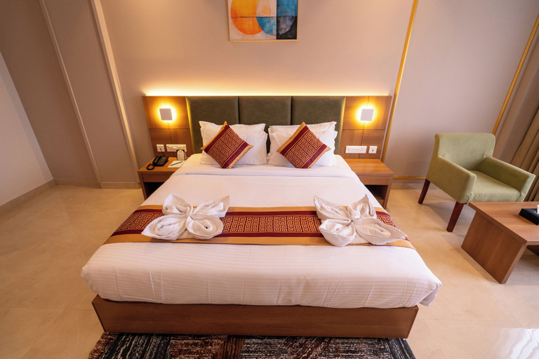 Bedroom 2, Hotel Grand Ajantha, Kottayam