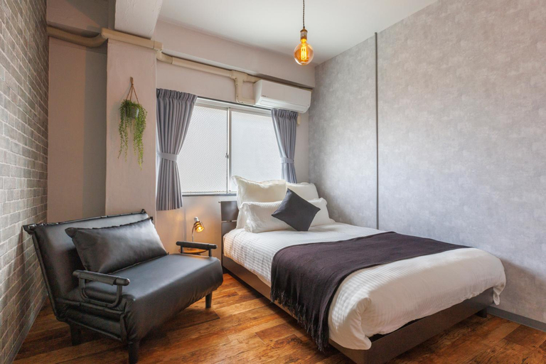 Bedroom 2, Residential Hotel Naha Miebashi, Naha