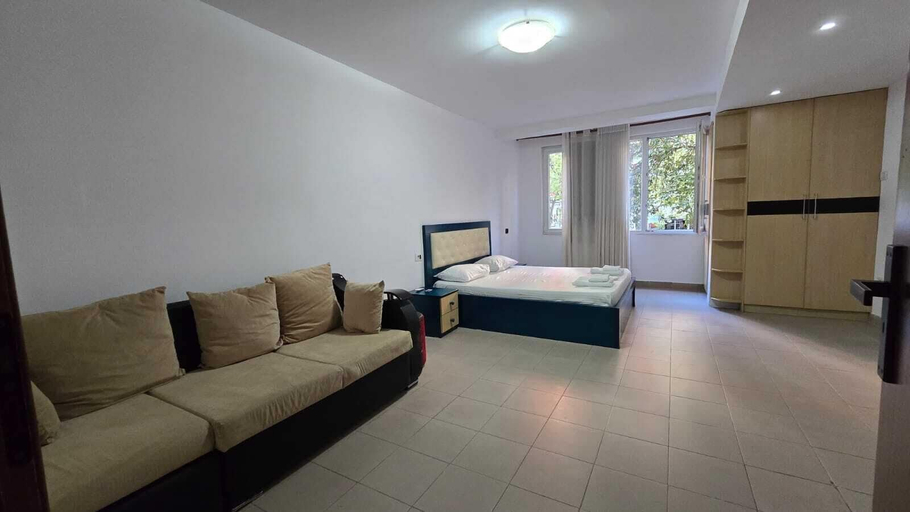 Bedroom 2, Tirent Apartment-Cozy 2-Bedroom Stay in Don Bosko, Tirana