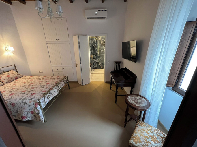 Bedroom 5, 15th Cent. Katharsis Retreat Naxos Old T, South Aegean