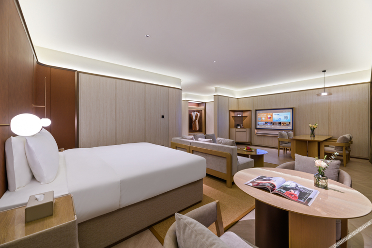 Bedroom 2, Crystal Orange Hotel Haimen Wenfeng Great World, Nantong