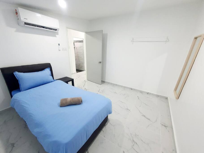 Bedroom 2, New Jovial Cozy&Stylish House 4Room@BM Sri Rambai, Seberang Perai Tengah
