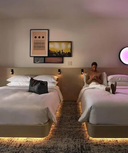 Bedroom 2, Reverb by Hard Rock Downtown Atlanta, Atlanta