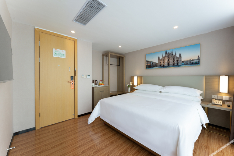 Bedroom 2, Vienna 3 Best Hotel Jiangxi Nanfeng Administrative Center, Fuzhou