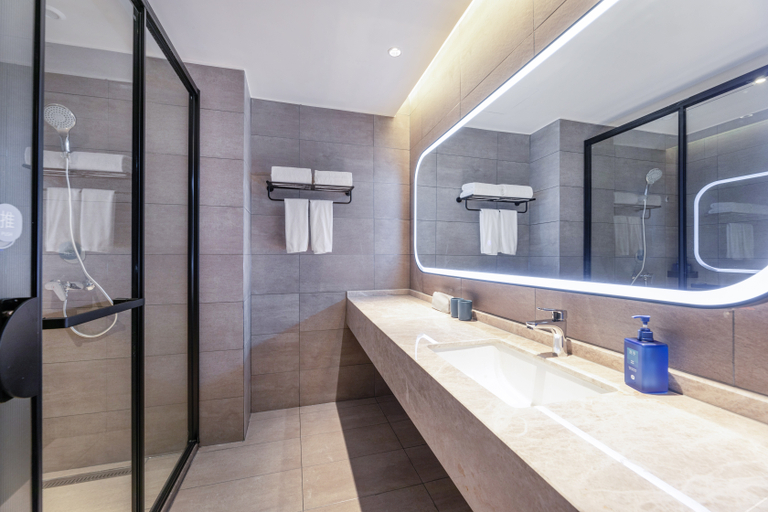 Bathroom 3, Hanting Hotel Bozhou Mengcheng County Jinggong Plaza, Bozhou