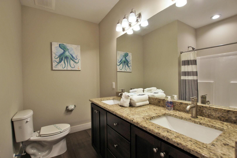 Bathroom 3, Lil Js Getaway at Romeo Beach #3, Baldwin