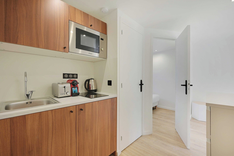 Private kitchen 5, Cosy, Fully-equipped apt - 1bd/2p - Near Paris, Seine-Saint-Denis