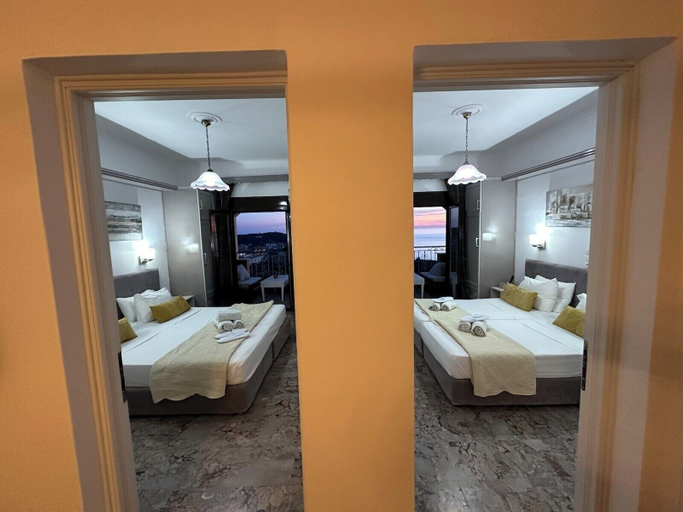 Bedroom 5, Nikos Apartments, Ionian Islands