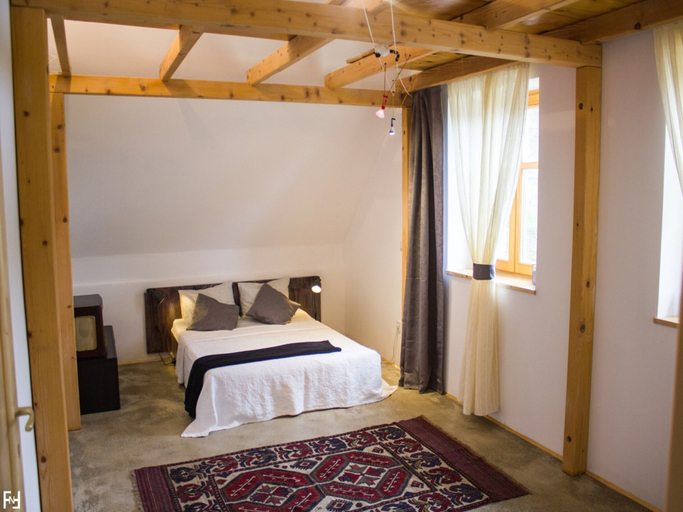 Bedroom, Comfy Holiday Home in Bunjevci With Hot Tub, Vrbovsko