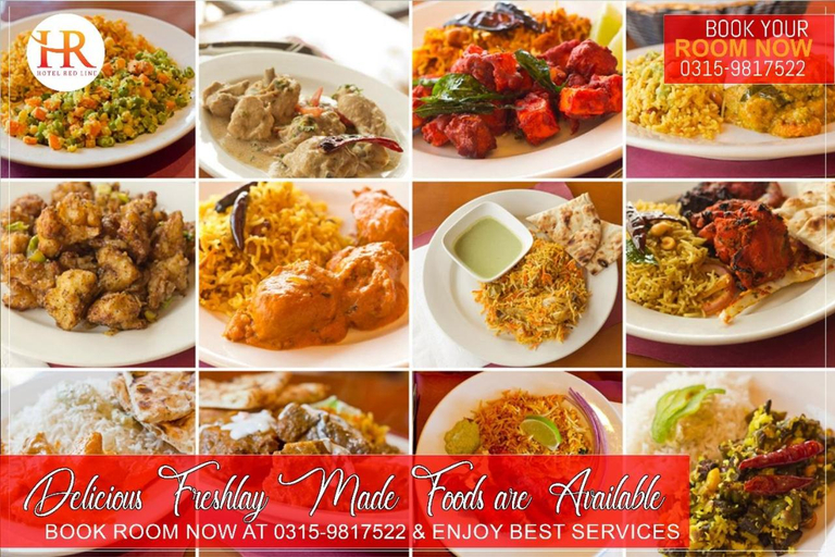 Food & Drinks 3, Hotel Red Line, Rawalpindi