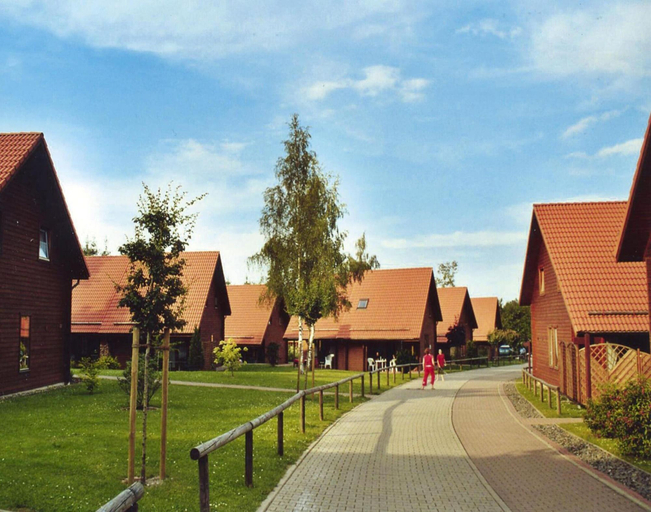 View from property 5, Holiday Home in Hasselfelde, Harz