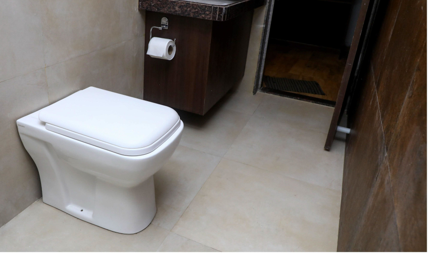 Bathroom 5, Hotel Samudra City, Raigarh