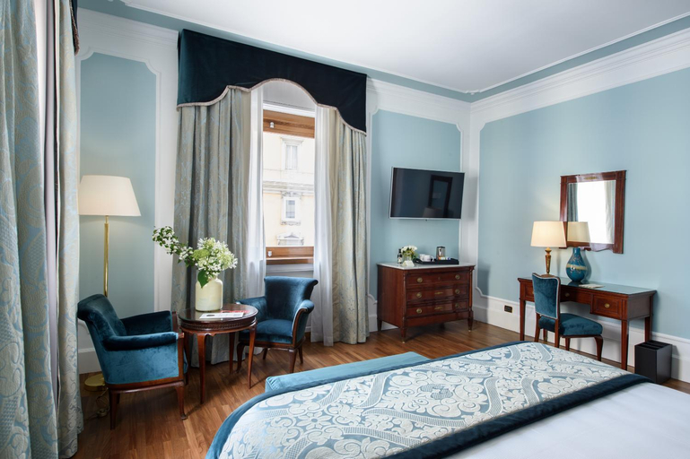 Bedroom 2, Bettoja Hotel Mediterraneo, Roma