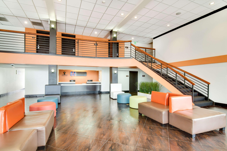 Public Area 2, Motel 6 Carson, CA, Los Angeles