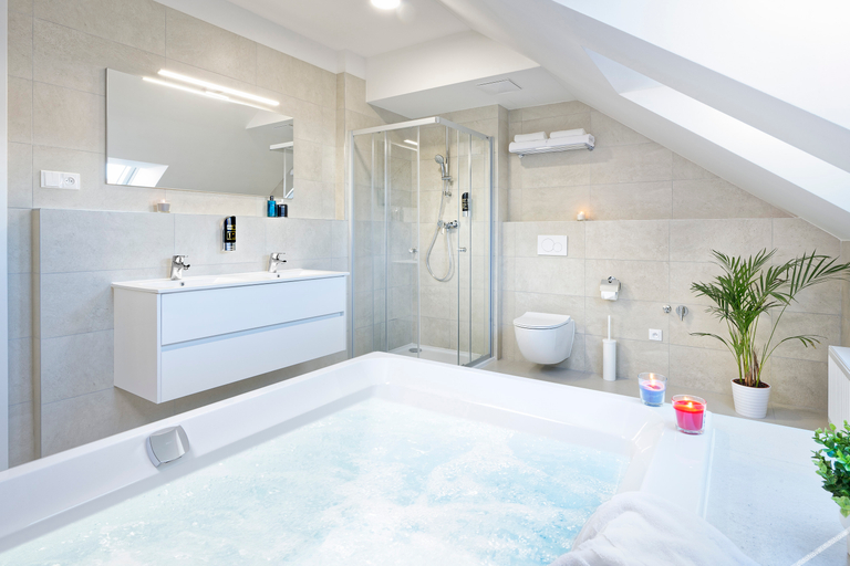 Bathroom 4, Downtown Suites Jugoslavska, Praha 1