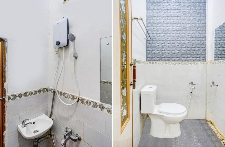 Bathroom 4, Oemah Ratu Hostel Syariah RedPartner, Bandar Lampung