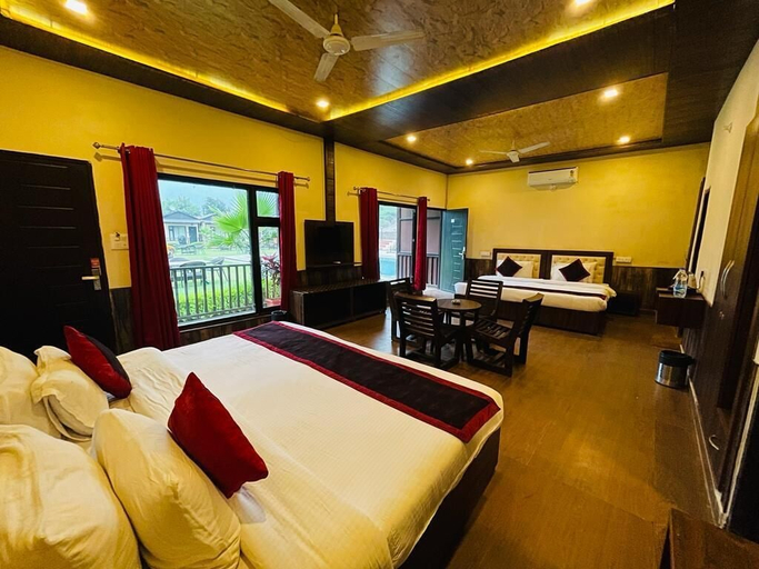Bedroom 2, MJ River Resort By DLS Hotels, Garhwal