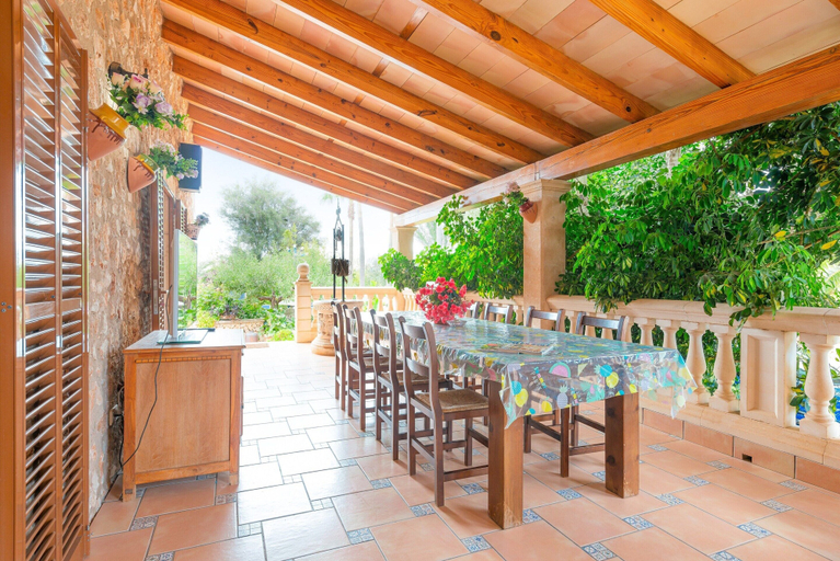 Outdoor dining 2, Can Lopez Vara - Villa With Private Pool In Campos, Baleares