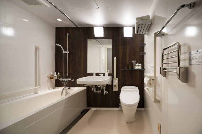 Bathroom 5, Nest Hotel Tokyo Hanzomon, Chiyoda