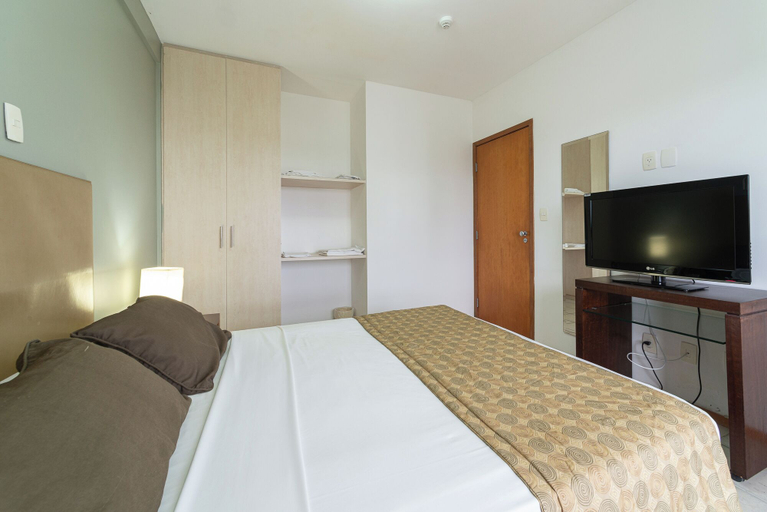 Bedroom 3, Flat na Ilha do Leite, Recife 1 quarto. Conforto e Excelente localização OTH1401, Recife