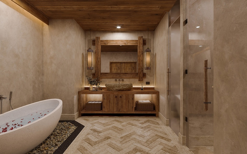 Bathroom 5, Dinso Resort & Villas Ko Chang Vignette Collection By IHG, Koh Chang