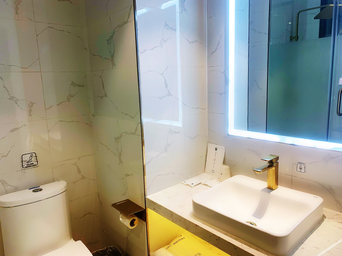 Bathroom 3, 7 プレミアムホテル(), Chongqing
