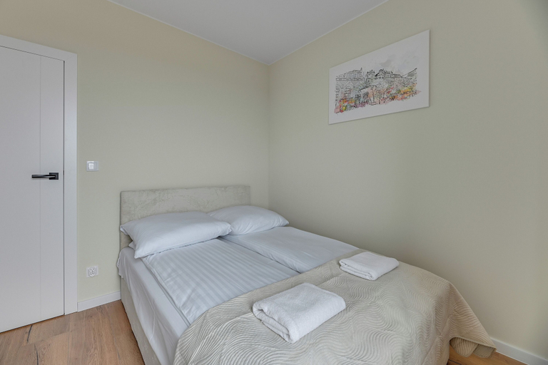 Bedroom 3, Horizon 169 - SeaView by GrandApartments, Gdańsk City