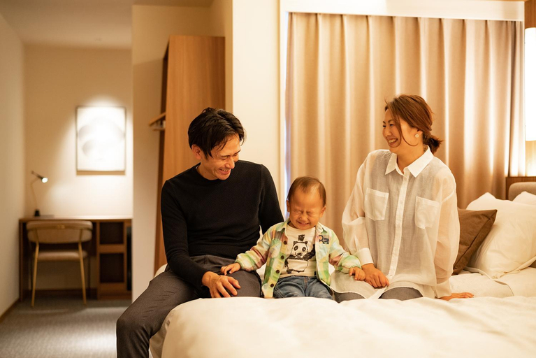Bedroom 2, The OneFive Terrace Fukuoka, Fukuoka
