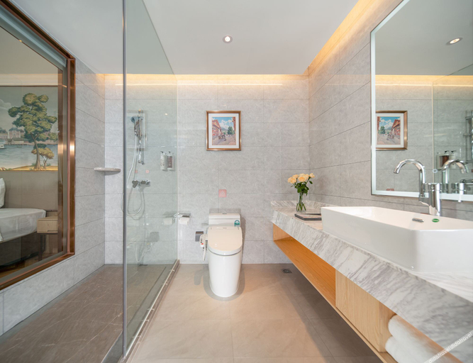 Bathroom, Vienna Hotel Guangzhou Taihe Central Plaza, Guangzhou