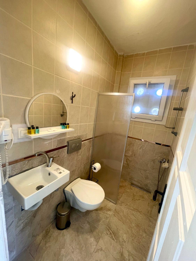 Bathroom 2, ASPAT HOTEL BODRUM, Bodrum