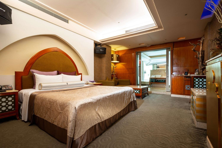 Bedroom 2, In-Stone Motel, Taipei City
