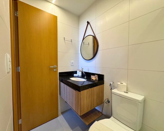 Bathroom, Studio Design 3 Apt 802, Maceió (capital)