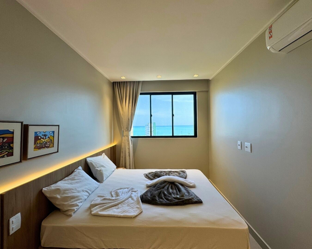 Bedroom 2, Studio Design 3 Apt 802, Maceió (capital)