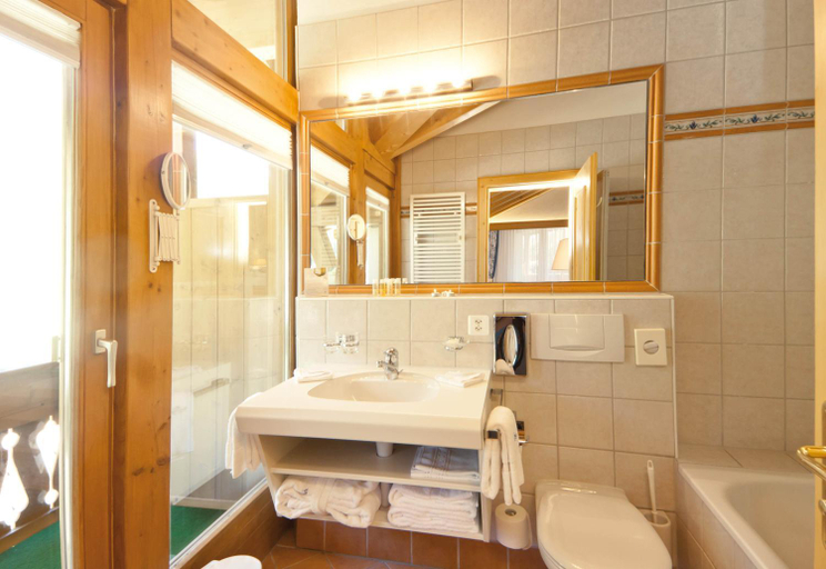 Bathroom 2, Waldpark Hotel Garni, Inn