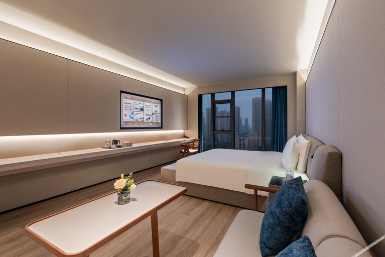 Bedroom 2, Crystal Orange Hotel Nanjing Qilin Science Park, Nanjing