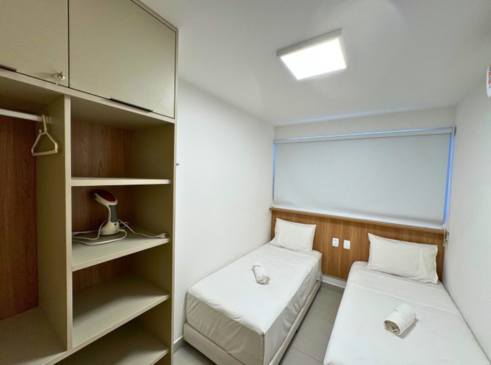Bedroom 3, Studio Design 3 Apt 902, Maceió (capital)
