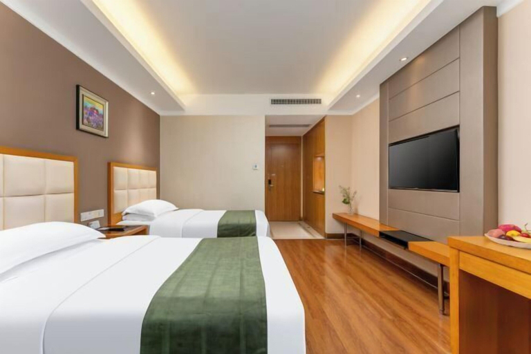 Bedroom 3, GreenTree Inn (Feicheng Xincheng Road), Tai'an