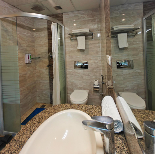 Bathroom 5, Hotel Mirage Regency, Bagmati