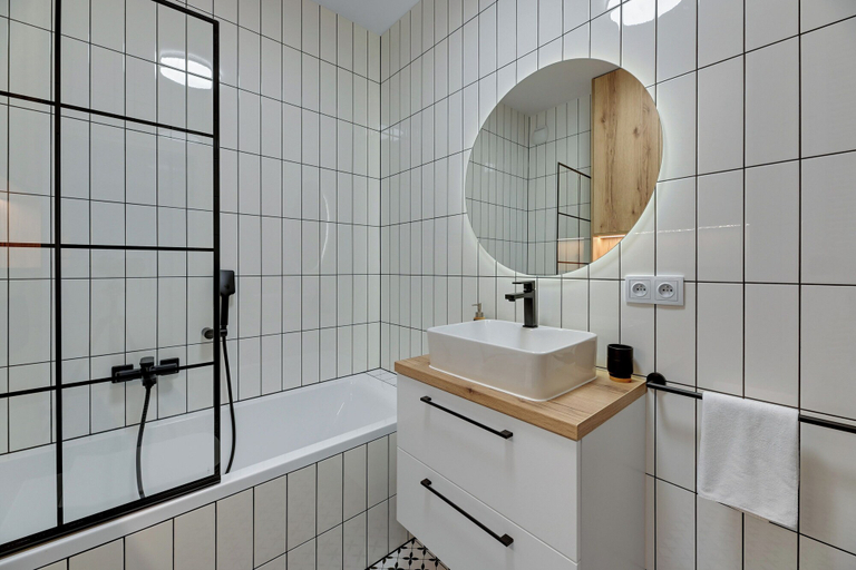 Bathroom 4, Horizon 162 - SeaView by GrandApartments, Gdańsk City
