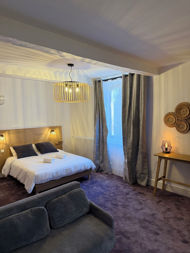 Bedroom 3, hotel restaurant LEs Boissières, Tarn-et-Garonne