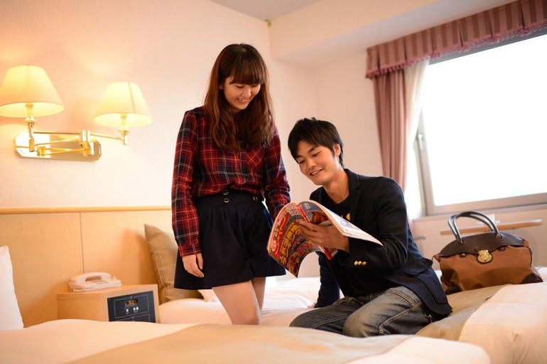 Bedroom 3, Yamagata Kokusai Hotel, Yamagata