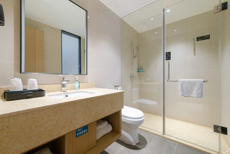 Bathroom 3, City Comfort Inn Hotel Wuhan Jiufeng Mountain Forest Park, Wuhan