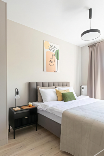 Bedroom 2, Platinum Apartments, Warsaw