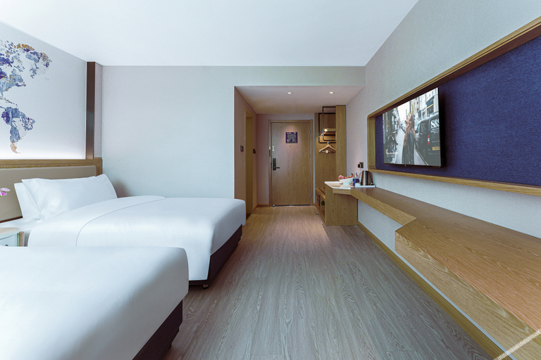 Bedroom 2, Kyriad Hotel Beijing Changping Science Park Shuinan Road, Beijing