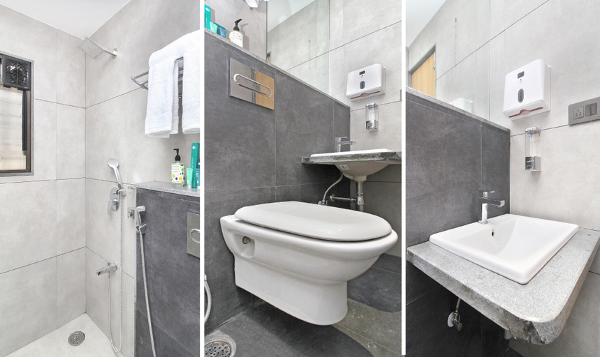 Bathroom 5, Treebo City Inn, Satara, Satara