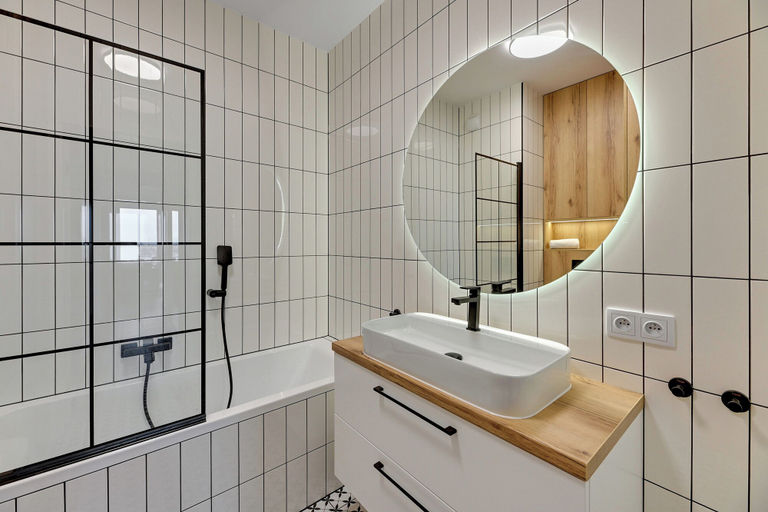 Bathroom 5, Horizon 169 - SeaView by GrandApartments, Gdańsk City