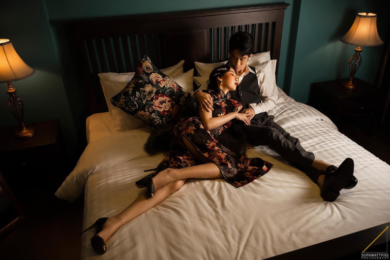 Bedroom, Caiyong hometel & cafe's studio, Samphantawong
